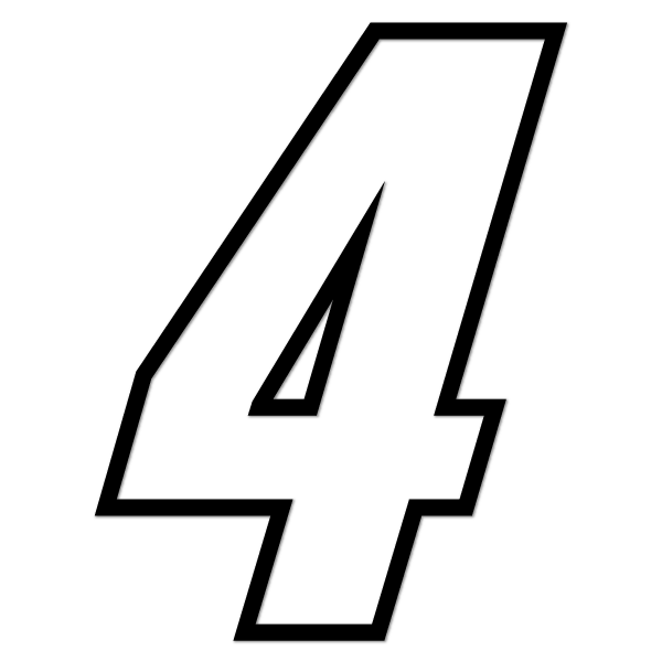 Naklejka z kategorii NUMERY